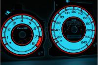 Mazda Xedos 6, 9, Millenia светодиодные шкалы (циферблаты) на панель приборов - дизайн 2