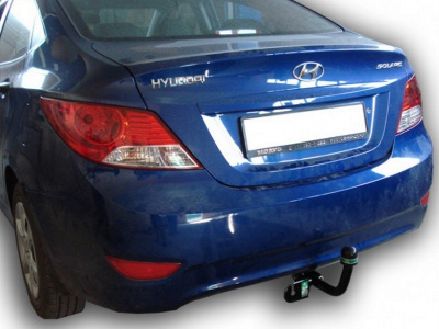 Kia; Hyundai Solaris; Rio (11–14) Фаркоп (тягово-сцепное устройство) (седан,хэтчбек)