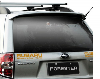 Subaru Forester (11–12) Задний спойлер на крышу без стоп-сигнала, грунт.